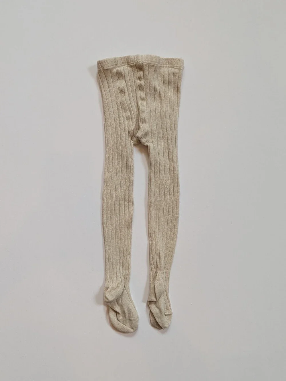 Condor Ribbed Tights Linen 2